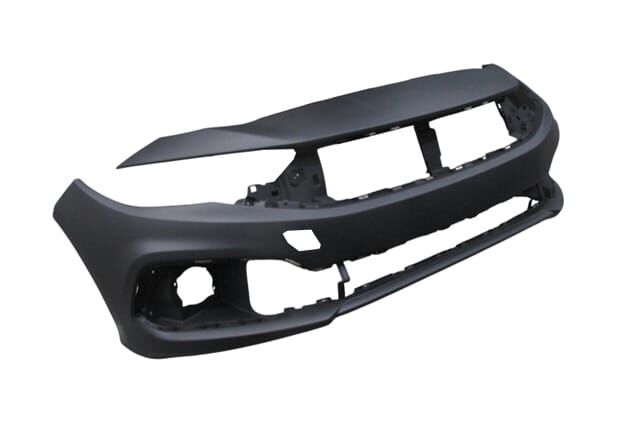 FIAT EGEA- SD/HB- 21/25; ÖN TAMPON SİYAH TAKVİYESİZ (SİS/PANJUR DELİKLİ)