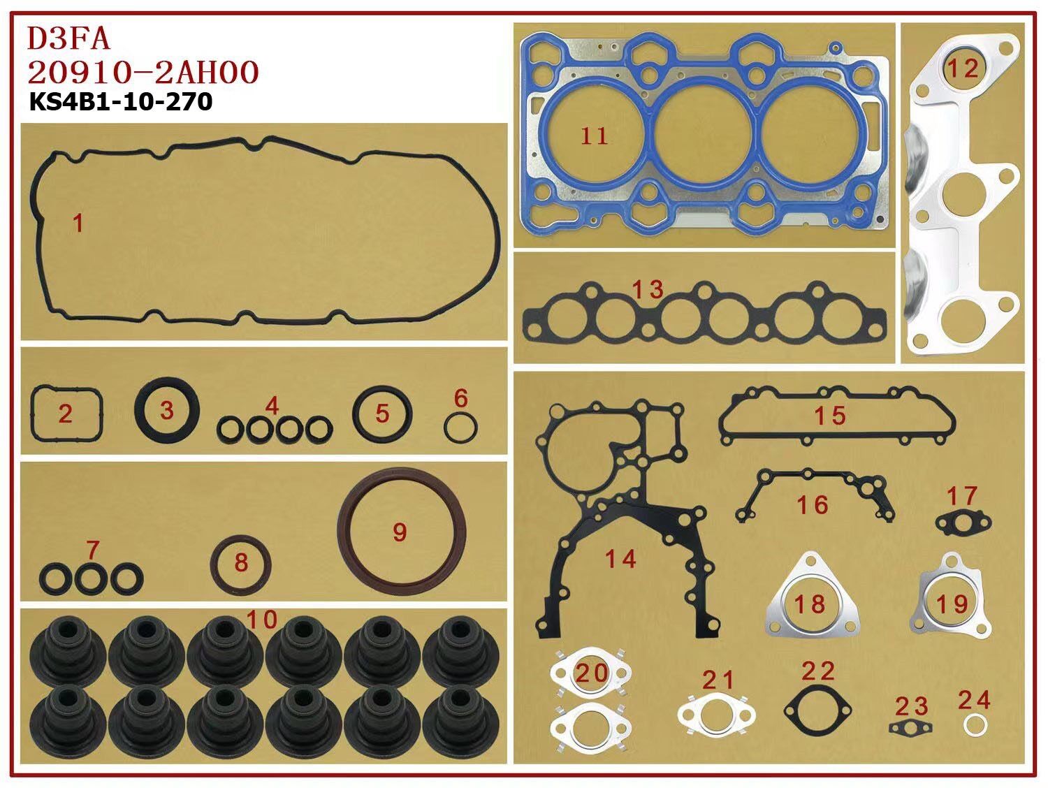 Kıa Conta Takım Picanto 1,1 12v Dizel 04-07