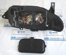 FIAT ALBEA- 05/13; FAR LAMBASI SOL ELEKTRİKLİ/MOTORLU (İÇ AYNASI SİYAH) (AYFAR) (E MARKLI)