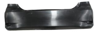TOYOTA COROLLA- E150- 10/13; ARKA TAMPON SİYAH (REFLEKTÖR DELİKLİ (SENSÖR DELİKSİZ) (TYG)