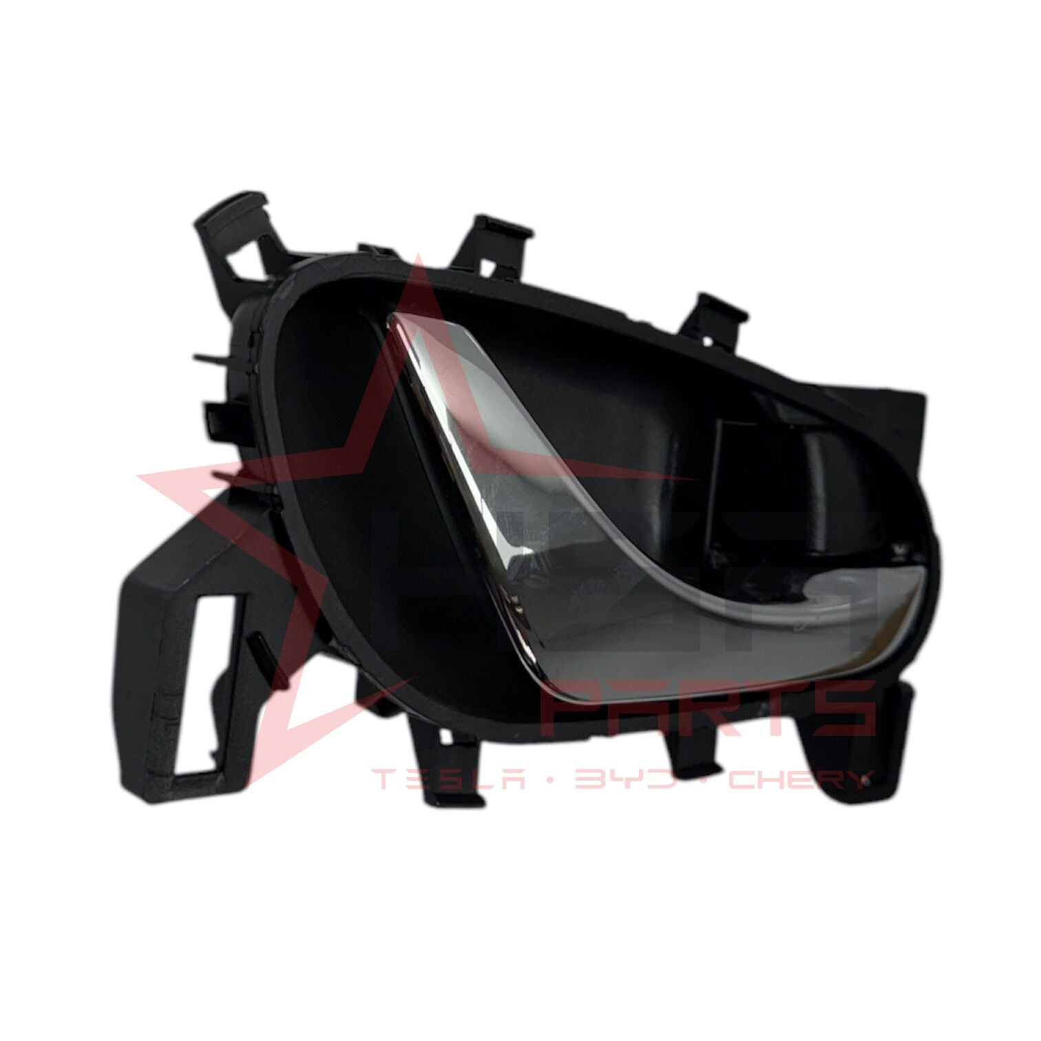 2015-2019 Nissan Navara Sağ Ön İç Kapı Kolu (Siyah/Krom) (Uyumlu Araçlar: 2014-2019 Nissan X-Trail Sağ Ön İç Kapı Kolu) 80670-3SG0C-SİYAH
