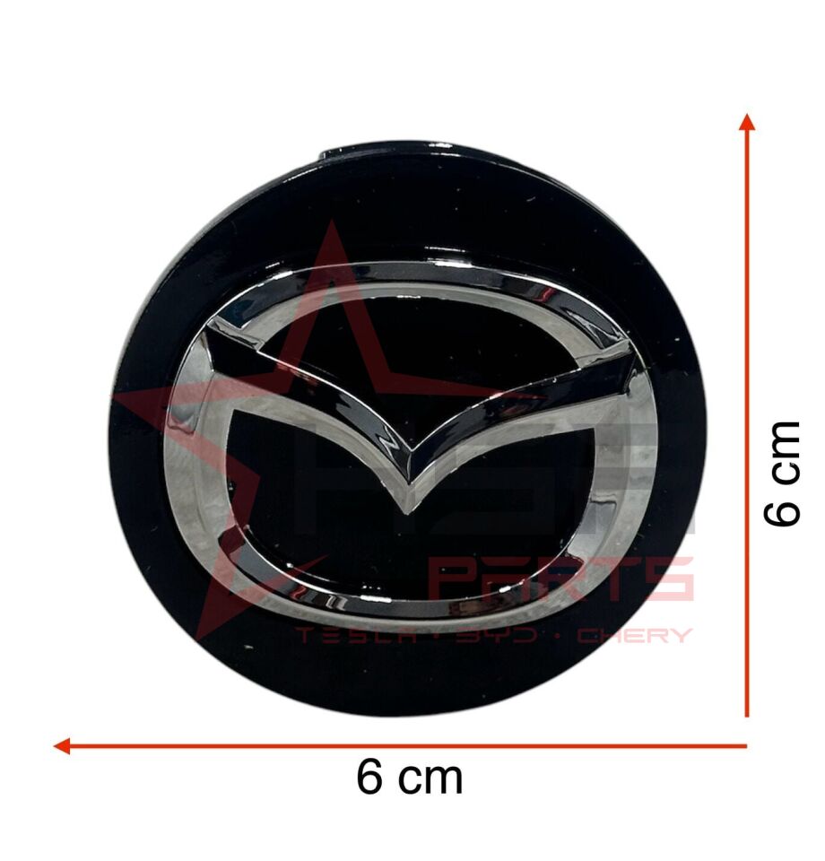 2004-2015 Mazda 6 Jant Göbeği (Siyah) (5,7 Cm) KD51-37-190/KR11-37-190