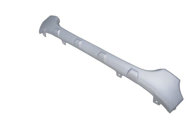 (YENİ ÜRÜN!!!)PEUGEOT PARTNER- TEPEE- 10/18; ÖN TAMPON ALT KORUMA PLASTİĞİ (TAMPON BANDI) (GÜMÜŞ GRİ)