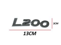 Mıtsubıshı Yazı L200 07-21 Arka (L200 Yazısı)