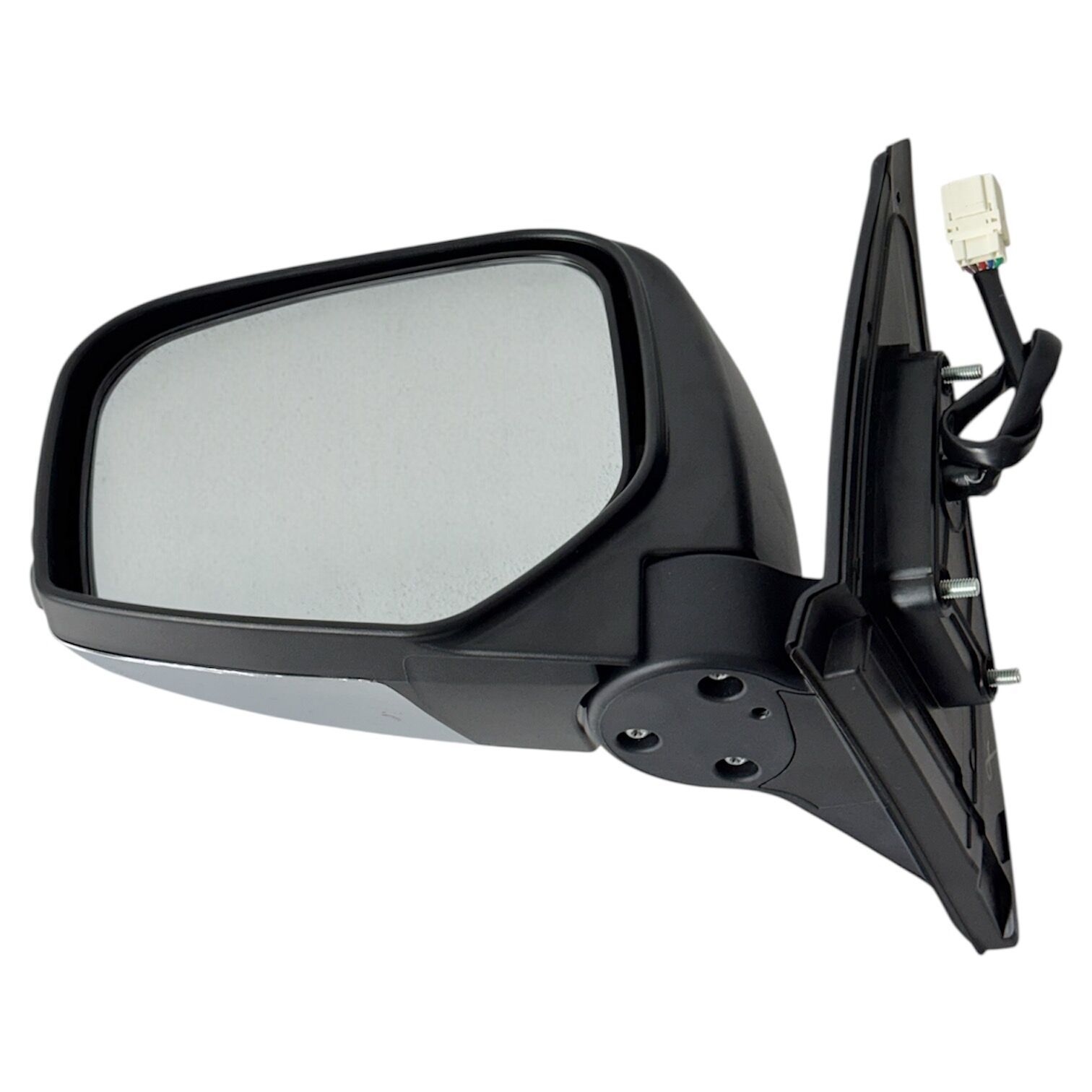 Mıtsubıshı Ayna Dikiz L200 07-14 Sol (Elektrikli/Katlanır/Krom 5 Fişli)