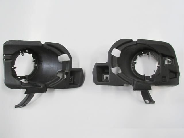 PEUGEOT PARTNER- TEPEE- 10/18; SİS LAMBA İÇ BAĞLANTI BRAKETİ SAĞ/SOL SET (2 PARÇA) PLASTİK