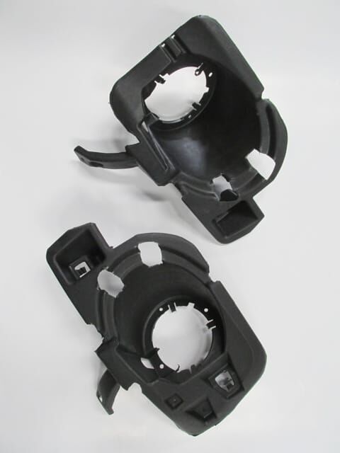PEUGEOT PARTNER- VAN- 10/18; SİS LAMBA İÇ BAĞLANTI BRAKETİ SAĞ/SOL SET (2 PARÇA) PLASTİK