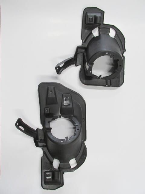 CITROEN BERLINGO- 08/14; SİS LAMBA İÇ BAĞLANTI BRAKETİ SAĞ/SOL SET (2 PARÇA) PLASTİK