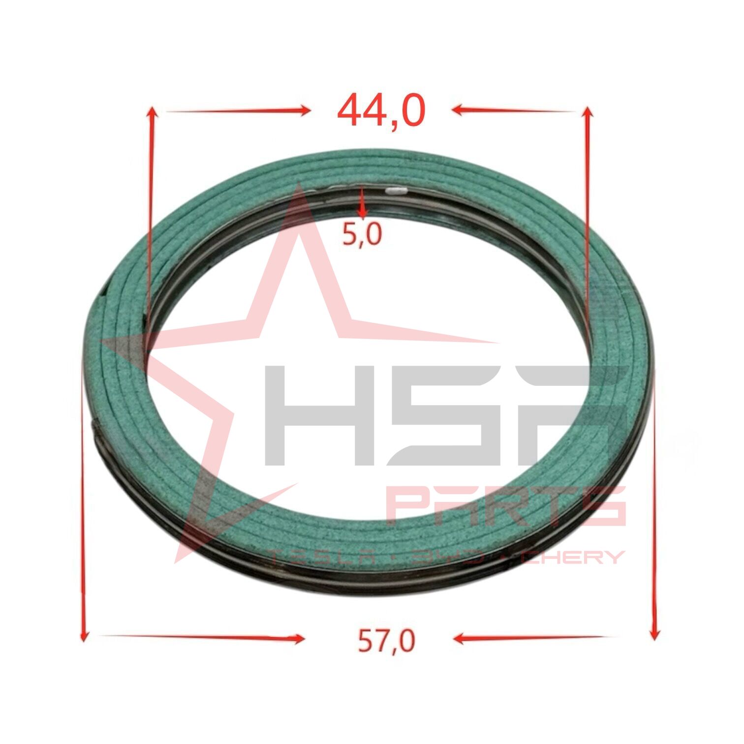 1988-1998 Toyota Corolla AE92 Boğaz Egzoz Contası (44x57x5) (Uyumlu Araçlar: AE101 1,6 4afe Boğaz Egzoz Contası / 4af Boğaz Egzoz Contası) 90917-06061