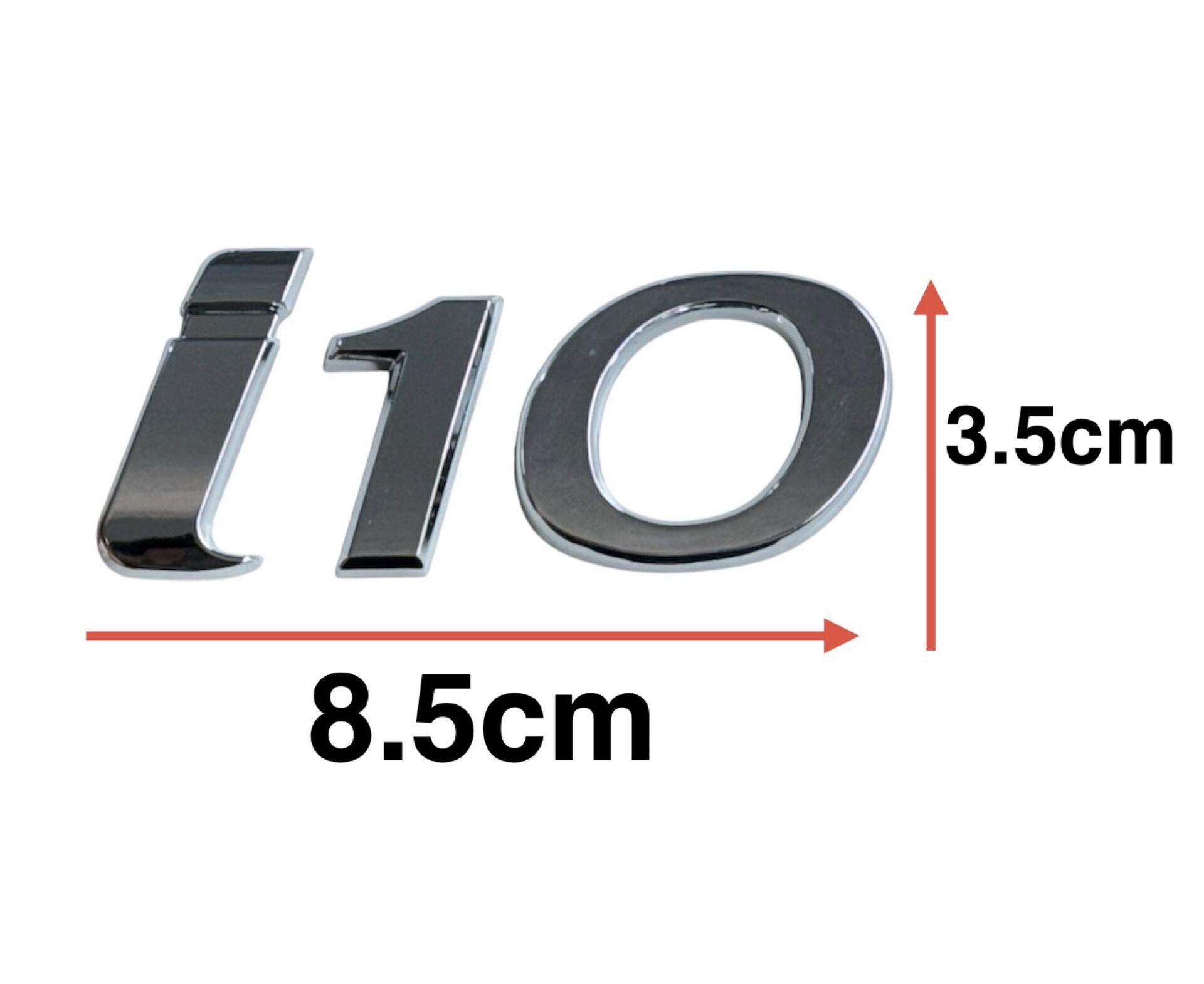 Hyundaı Bagaj Krom İ10 07-16 Arka(İ10 Yazısı)