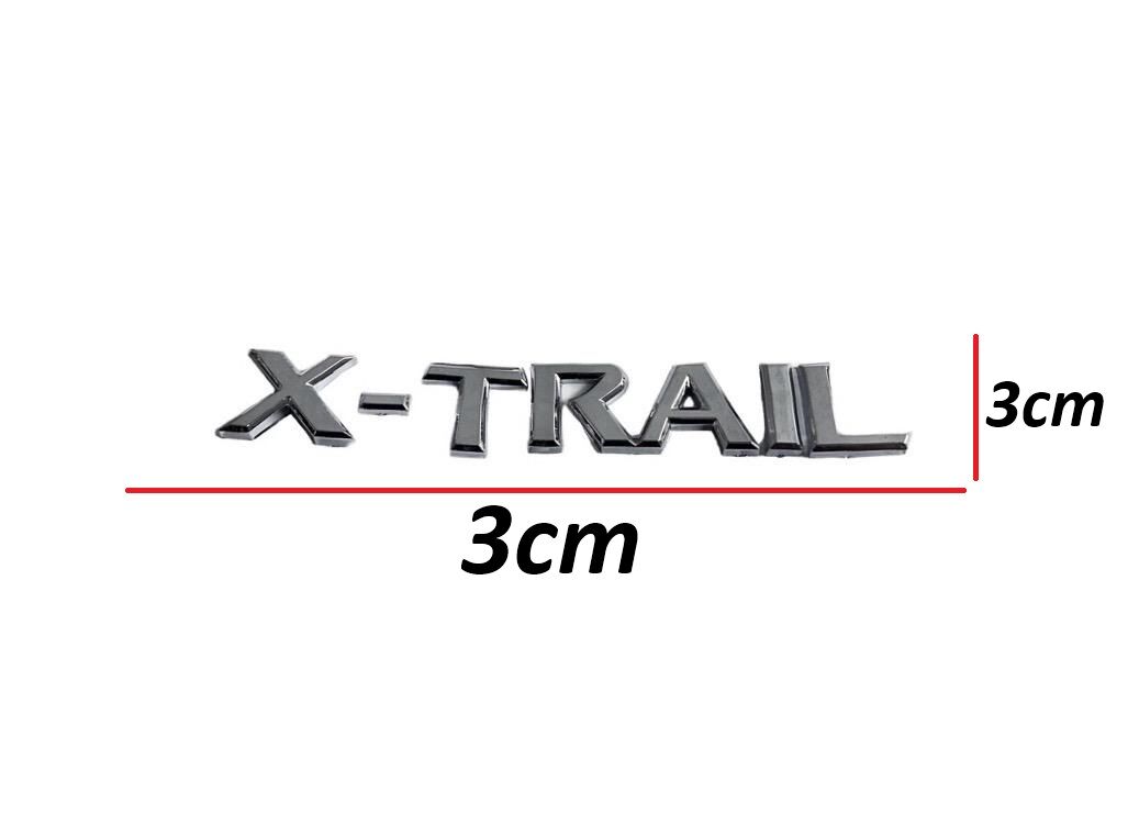 Nıssan Bagaj Krom X-trail 02-16 Arka(X-trail Yazısı)