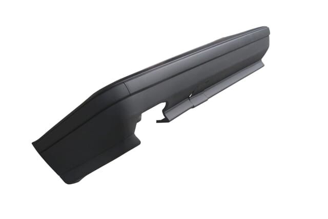 BMW 5 SERI- E34- 88/95; ARKA TAMPON SİYAH (KENDİNDEN BANTLI/ÇEKİ DEMİRİ KAPAKLI) (M-TECH/M5)