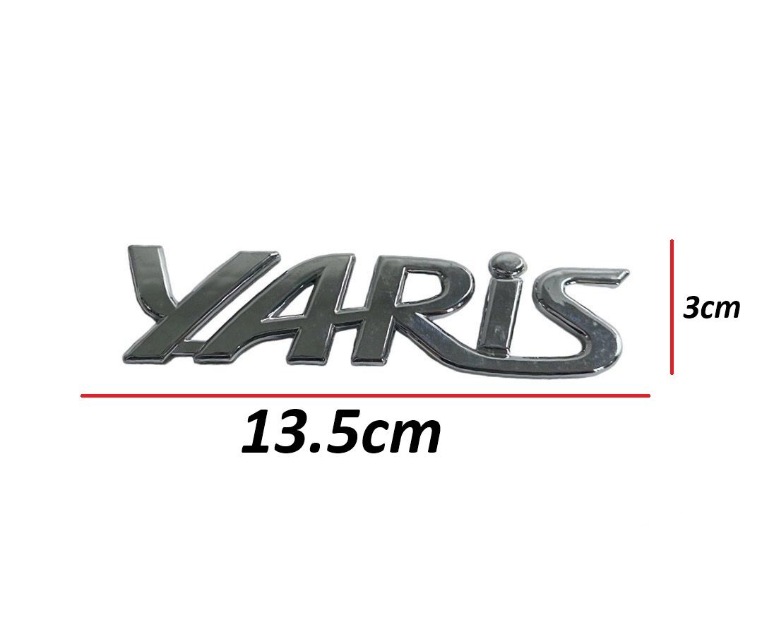 Toyota Bagaj Krom Yaris 06-18 Arka(Yaris Yazısı)