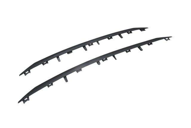 PEUGEOT 2008- 13/16; ÖN PANJUR ÇITASI SET 2 PARÇA ALT/ÜST SİYAH (TYG)