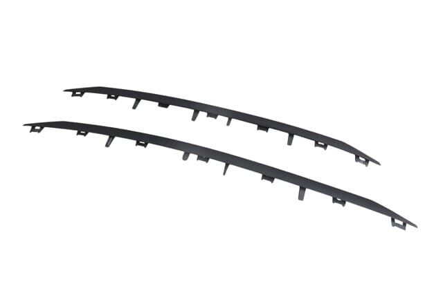 PEUGEOT 2008- 13/16; ÖN PANJUR ÇITASI SET 2 PARÇA ALT/ÜST SİYAH (TYG)