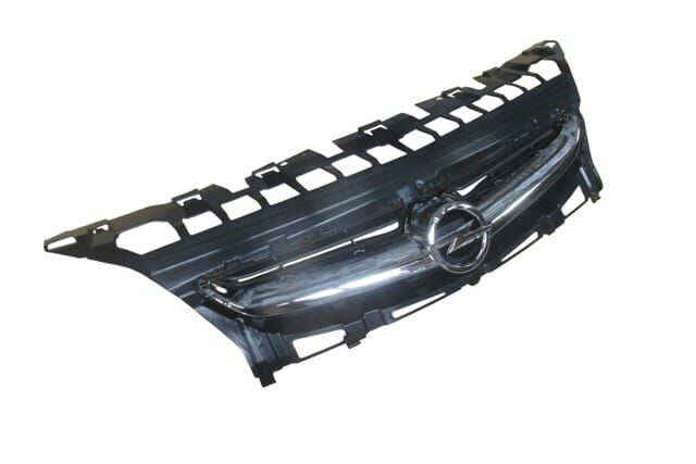 (YENİ ÜRÜN!!!)OPEL ASTRA- J- SD/HB- 12/20; ÖN PANJUR SİYAH/NİKELAJ KAPLAMALI KOMPLE (TW)