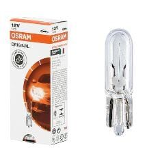 STANDART AMPUL- STOP/SİNYAL/PARK/GÖSTERGE AMPULÜ; 12V/W1,2W (2721) (DUY W2x4,6D)(OSRAM)