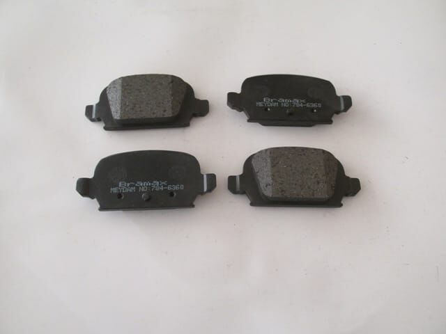 OPEL TIGRA- 03/07; ARKA FREN BALATASI 1,3/1,4/1,8cc (DİSK)(95,5X43,9X13,8)(BRAMAX)