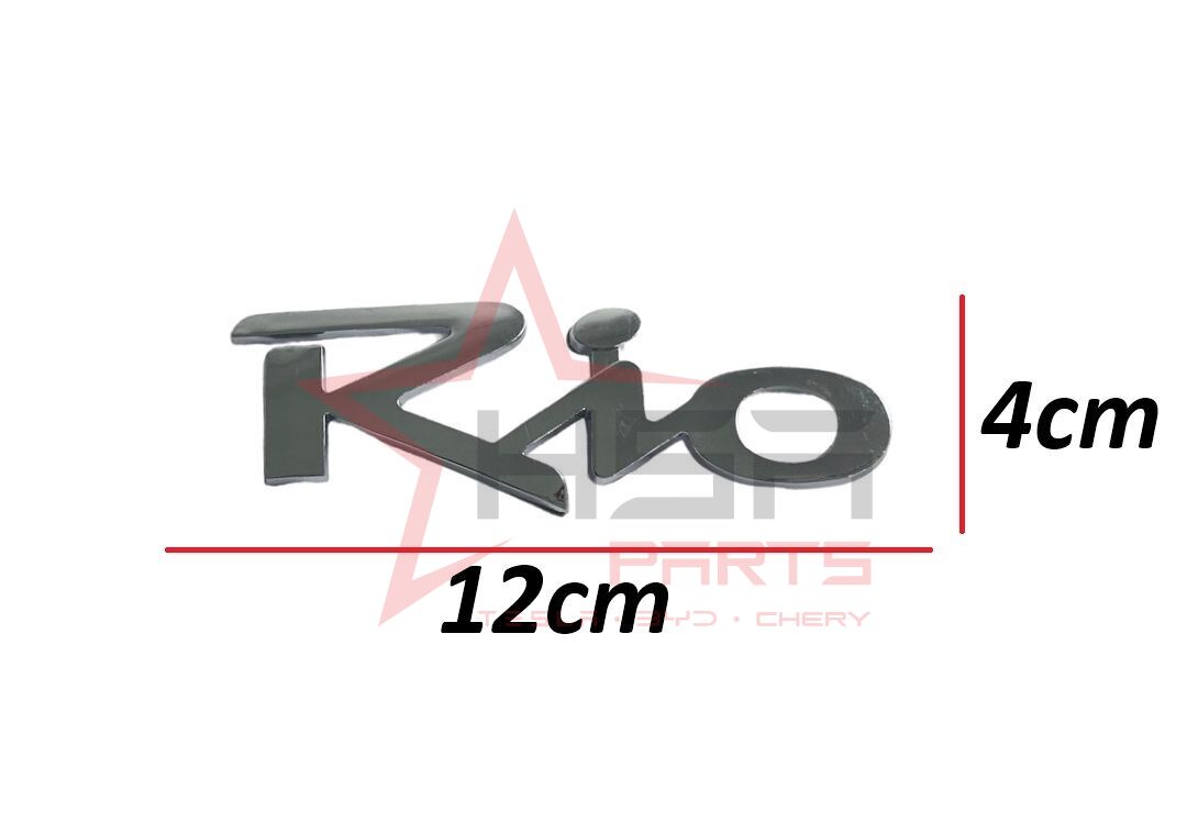 2005-2011 Kia Rio Arka Bagaj Yazısı Krom (Rio Yazısı) 86322-1G000