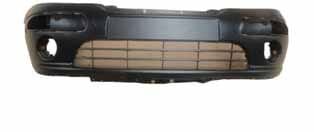 CITROEN C3- 03/05; ÖN TAMPON SİYAH (BANT DELİKLİ/SIS DELİKLİ/PANJURLU/KARLIKSIZ/BRAKETLİ )(LM)