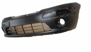 CITROEN C3- 03/05; ÖN TAMPON SİYAH (BANT DELİKLİ/SIS DELİKLİ/PANJURLU/KARLIKSIZ/BRAKETLİ )(LM)