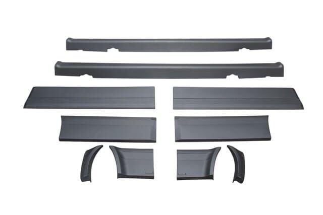 BMW 3 SERI- E30- 87/91; KAPI BANDI TAKIMI/MARŞPİYEL PLASTİĞİ TAKIM (10 PARÇA) (SEDAN/M)