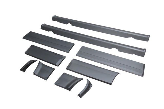 BMW 3 SERI- E30- 87/91; KAPI BANDI TAKIMI/MARŞPİYEL PLASTİĞİ TAKIM (10 PARÇA) (SEDAN/M)