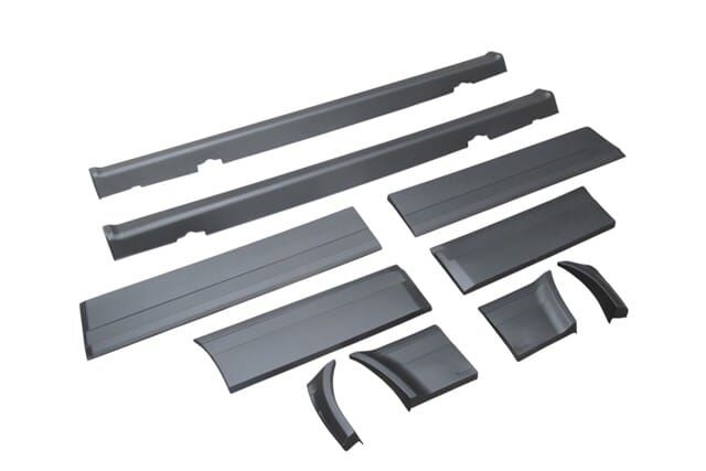 BMW 3 SERI- E30- 87/91; KAPI BANDI TAKIMI/MARŞPİYEL PLASTİĞİ TAKIM (10 PARÇA) (SEDAN/M)