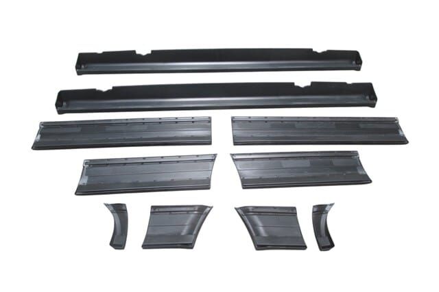 BMW 3 SERI- E30- 87/91; KAPI BANDI TAKIMI/MARŞPİYEL PLASTİĞİ TAKIM (10 PARÇA) (SEDAN/M)