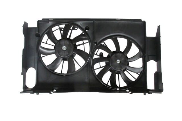 TOYOTA RAV4- 16/17; RADYATÖR VE KLİMA FAN DAVLUMBAZI KOMPLE ÇİFTLİ (MOTORLU)(9+7 KANAT) (ORİS)