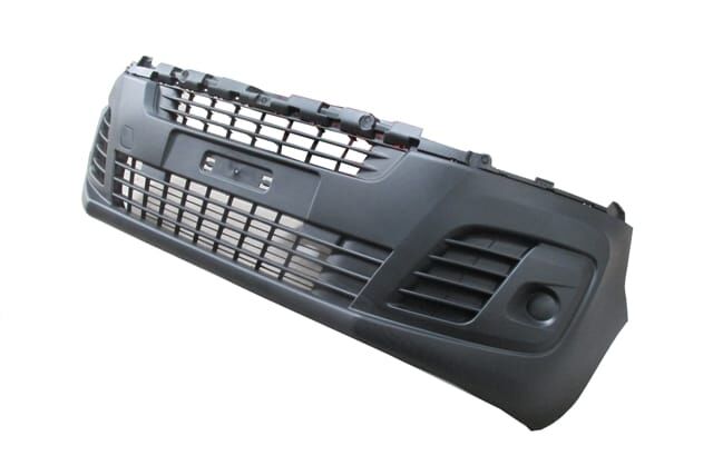 FIAT SCUDO- 22/24; ÖN TAMPON SİYAH (SİS DELİKSİZ)ÇEKİ KAPAKLI (TW)