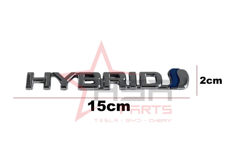 2019-2024 Toyota Corolla Sol/Sağ Ön Bagaj Yazısı Krom (Hybrid Yazısı) 75374-02210