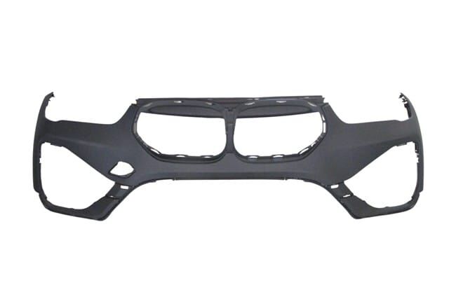 BMW X1- F48- 19/21; ÖN TAMPON ASTARLI SİYAH/SENSÖR DELİKLİ (TYG)