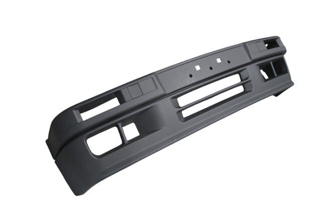 BMW 3 SERI- E30- 87/91; ÖN TAMPON SİYAH SİS DELİKLİ ÇEKİ DEMİRİ KAPAKLI (SEDAN/COUPE/M2)