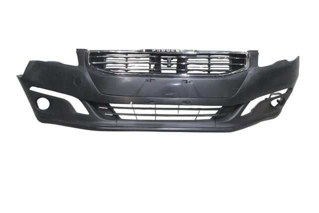 PEUGEOT 508- 14/17; ÖN TAMPON SİYAH PANJURLU KOMPLE/BRAKETLİ (TW)