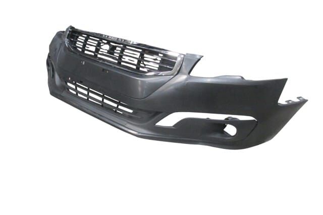 PEUGEOT 508- 14/17; ÖN TAMPON SİYAH PANJURLU KOMPLE/BRAKETLİ (TW)