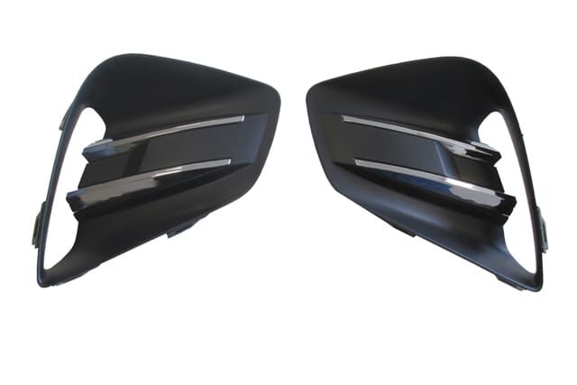 RENAULT CLIO- 5- HB- 20/23; SİS LAMBA KAPAĞI SAĞ/SOL SET (2 PARÇA) (SİS DELİKSİZ SENSÖRSÜZ)NİKELAJLI