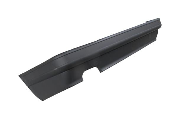 BMW 3 SERI- E30- 87/91; ARKA TAMPON SİYAH ÇEKİ DEMİR KAPAKLI TEK EGZOZ ÇIKIŞLI (SEDAN/COUPE/M2)