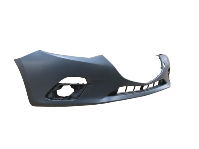 MAZDA 3- SD/HB- 14/16; ÖN TAMPON SİYAH SİS DELİKLİ (TYG)