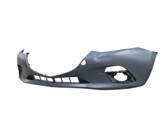 MAZDA 3- SD/HB- 14/16; ÖN TAMPON SİYAH SİS DELİKLİ (TYG)