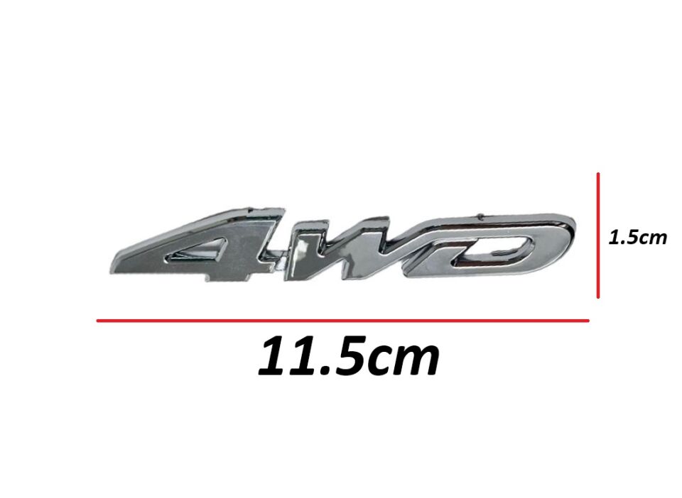 Toyota Bagaj Krom Rav4 00-12 Arka(4wd Yazısı)