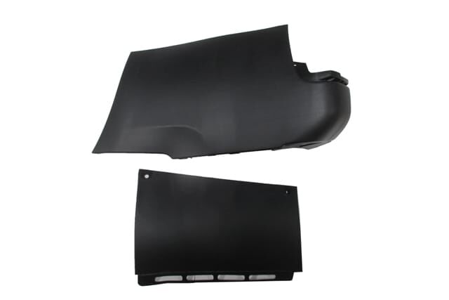 CITROEN BERLINGO- 08/18; ARKA TAMPON UCU SAĞ SİYAH UZUN ŞASİ (ÇİFT KAPILI) (İTALYA)