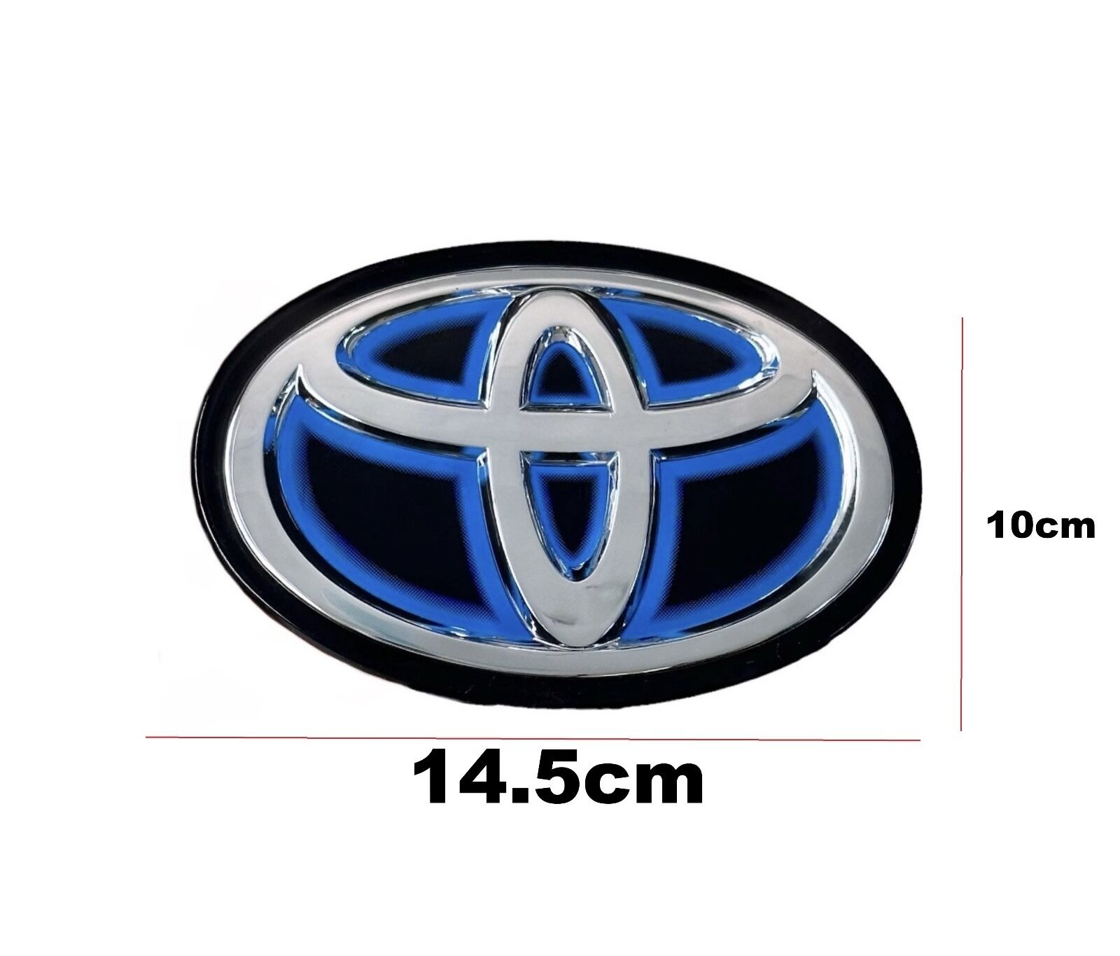 Toyota Panjur Göbek Corolla Hibrit 19-21 Ön (Mavi)(Arma)