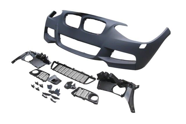 BMW 1 SERI- F20- 12/15; ÖN TAMPON ASTARLI(SİS D.Lİ KAPAK/IZGRALI TAKIM/F.YIK.LI/SENSÖR DLİKLİ)M-TECH