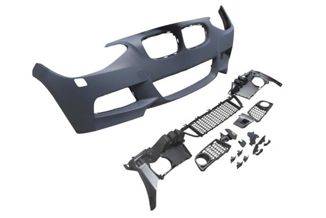 BMW 1 SERI- F20- 12/15; ÖN TAMPON ASTARLI(SİS D.Lİ KAPAK/IZGRALI TAKIM/F.YIK.LI/SENSÖR DLİKLİ)M-TECH