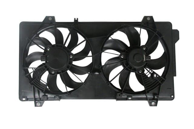 MAZDA 3- SD/HB- 14/16; RADYATÖR VE KLİMA FAN DAVLUMBAZI KOMPLE ÇİFTLİ (9+7 KANAT) (MOTORLU) (ORİS)