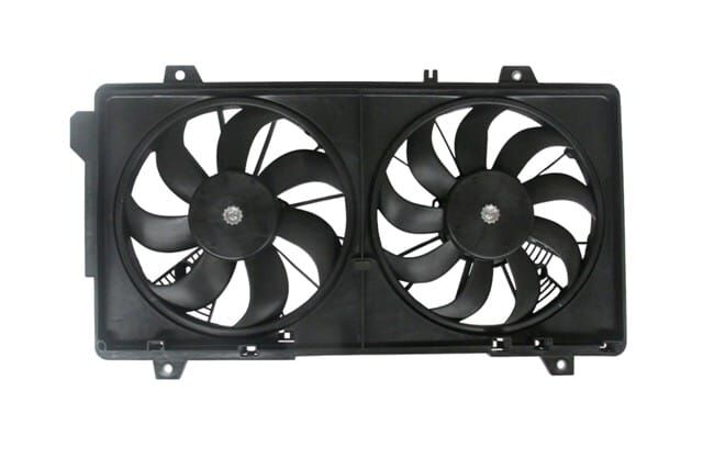 MAZDA 3- SD/HB- 14/16; RADYATÖR VE KLİMA FAN DAVLUMBAZI KOMPLE ÇİFTLİ (9+7 KANAT) (MOTORLU) (ORİS)