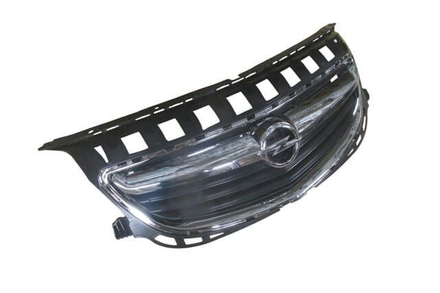 (YENİ ÜRÜN!!!)OPEL INSIGNIA- 13/17; ÖN PANJUR SİYAH/PANJUR ÜST NİKELAJLI/NİKELAJ ÇITALI KOMPLE (TW)