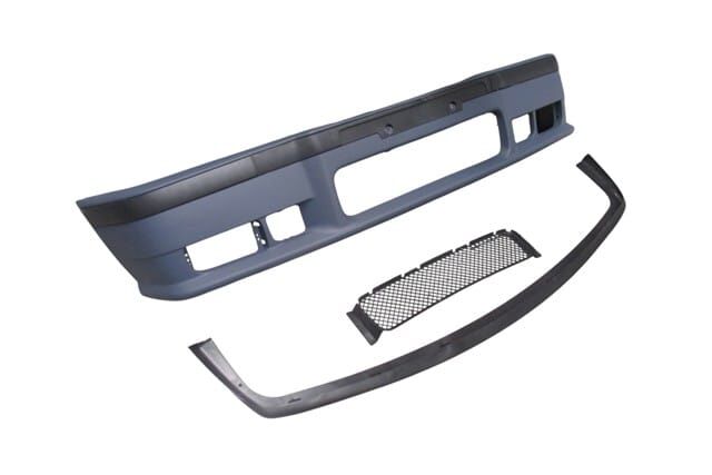 BMW 3 SERI- E36- 91/98; ÖN TAMPON ASTARLI (SPOİLERLİ/BANDLI/PANJURLU/SİS DELİKLİ) (M-TECH/M3)