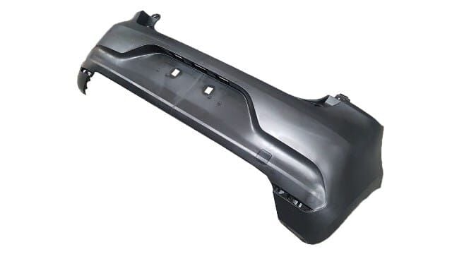 RENAULT CLIO- 5- HB- 20/23; ARKA TAMPON SİYAH (SENSÖR DELİKSİZ/ÇEKİ DEMİRİ KAPAKLI)